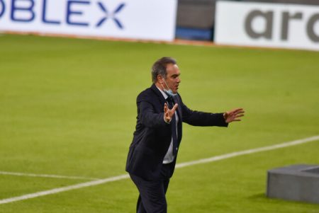 El director técnico de La Roja, Martín Lasarte